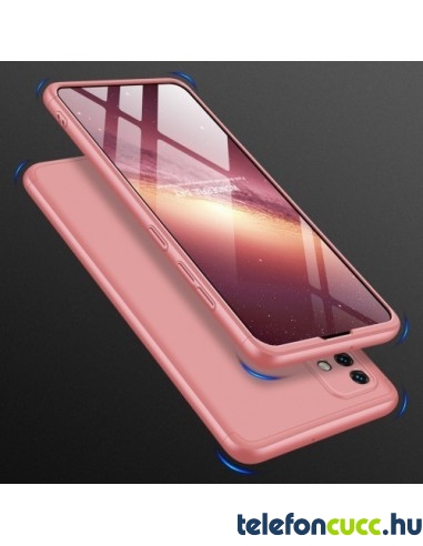 GKK három részes kemény tok Samsung Galaxy A51 készülékhez - rózsaarany